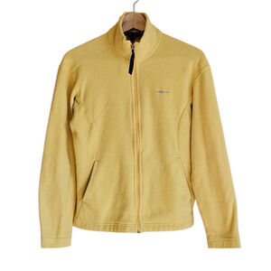 Patagonia Women's Synchilla Fleece Jacket Full Zip Athletic Yellow Size Medium
